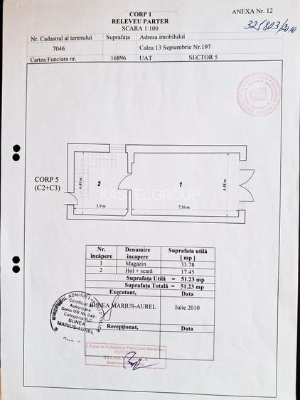 Spațiu comercial de închiriat - Calea 13 Septembrie nr. 197 - 6