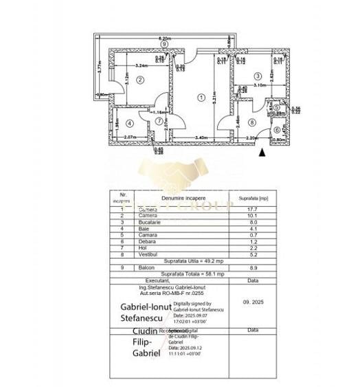 2 camere Vitan | Balcon impresionant de 9m2 |  - 4