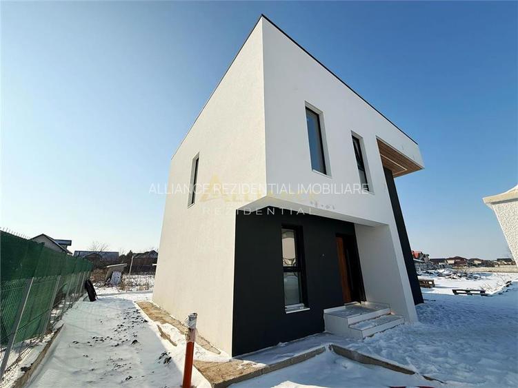 Vila Premium Individuala / 4 Camere / 3 Bai / Incalzire Pardoseala / Teren 470 m - 2