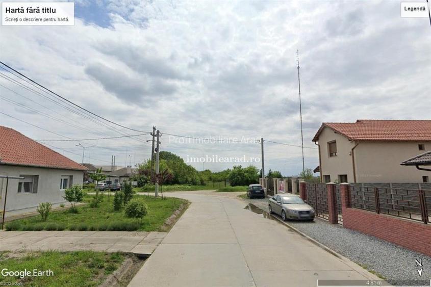Teren intravilan 10.000mp cu utilitati, imprejmuit, Loc. Sanleani intre case, pr - 7