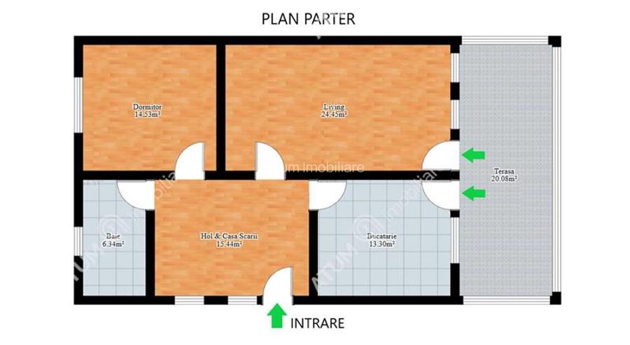 Casa individuala cu 5 camere si curte proprie in cartierul Tineretului - 11