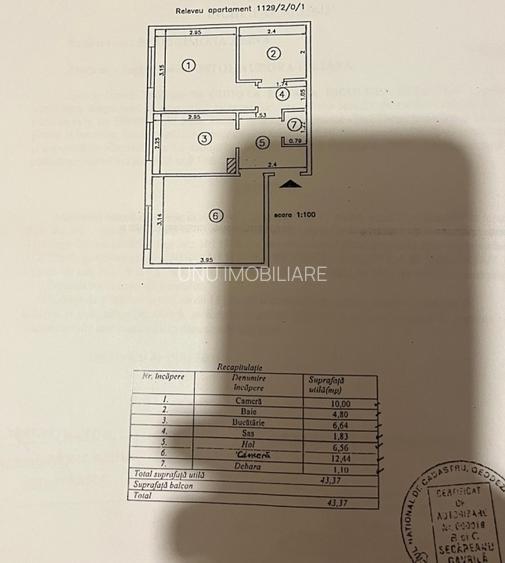 Podul de Fier-Profesor Paul-2 Camere Decomandat-bloc 82' - 10