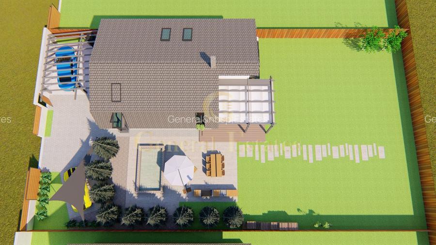 Casa moderna la rosu in Cristian - 18