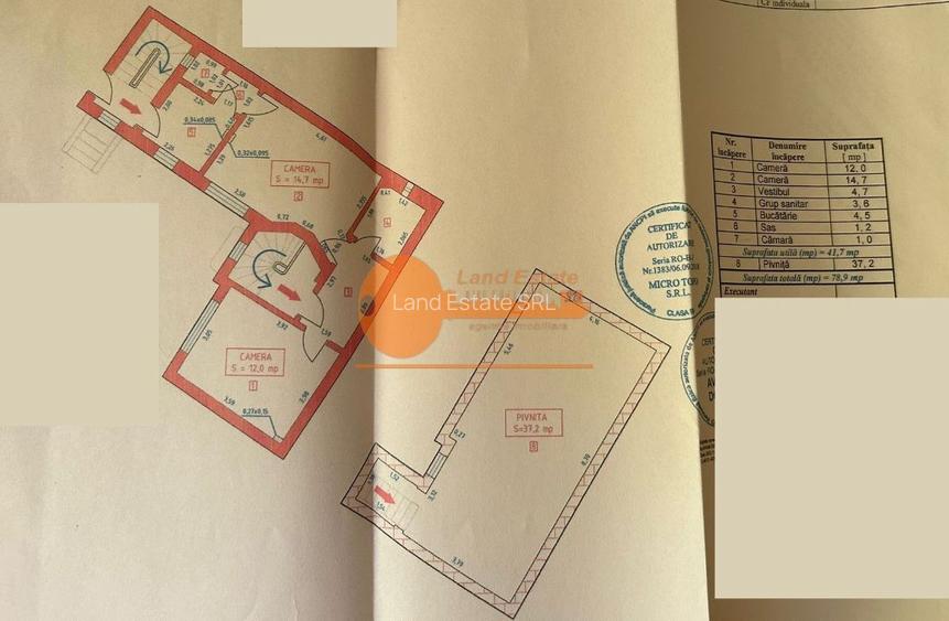 Turda–Ion Mihalache-2 Camere cu Centrală Proprie - 1