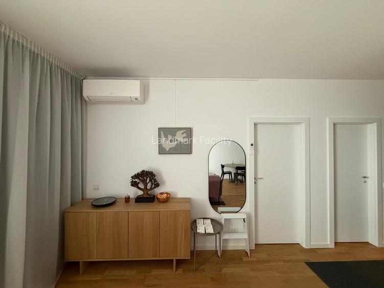 Inchiriez apartament nou, mobilat, 2 camere (+loc parcare)  Băneasa- The Ivy - 6