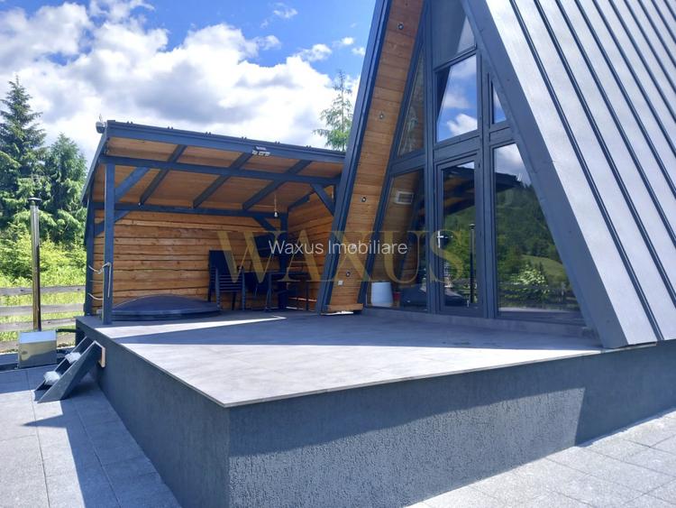 Teren 34,5 ari + cabana A-frame Colibita – ideal pentru resort, spa sau pensiune - 9