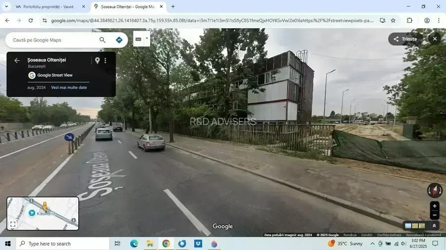 Teren liber de inchiriat | Sos Oltenitei | acces facil | Zona A2B - 7