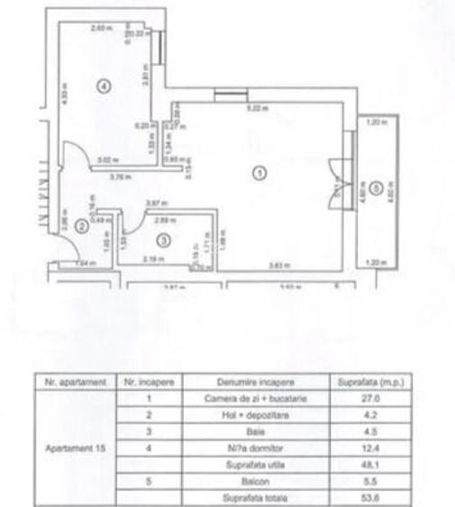 Vânzare apartament tip studio mobilat și utilat  Avantgarden 3 faza 4 - 19