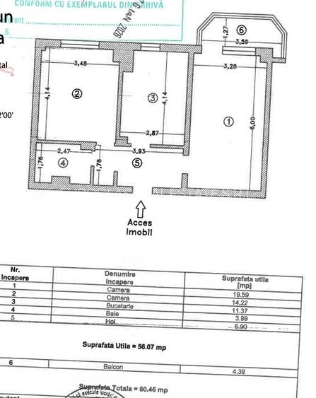 Apartament 2 camere - zona Gara - 129.000 euro usor negociabil (Cod E13) - 9
