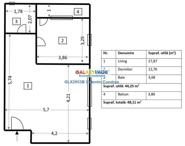 Apartament 2 Camere Toporasi - 10