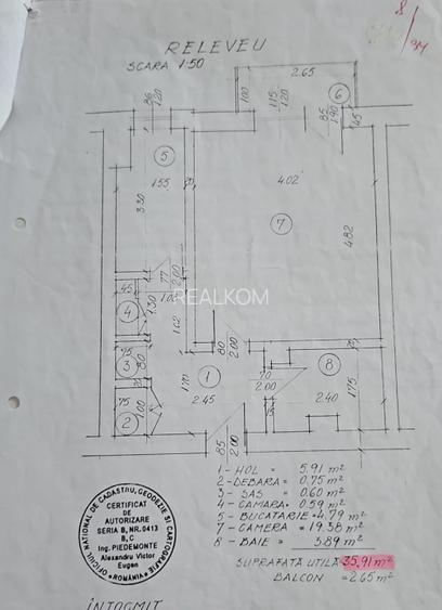 VANZARE GARSONIERA ZONA UNIRII – PIATA ALBA IULIA - 23