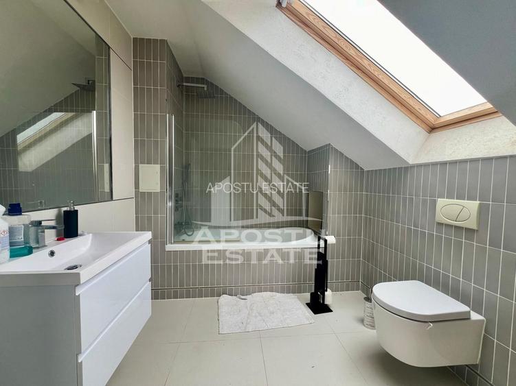 Jumatate de duplex cu 6 camere in Mosnita Noua, la asfalt, cu garaj - 8