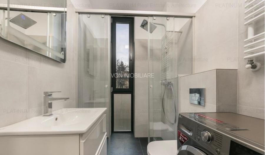 Apartament 3 camere de lux de inchiriat zona Floreasca-imobil nou - 12