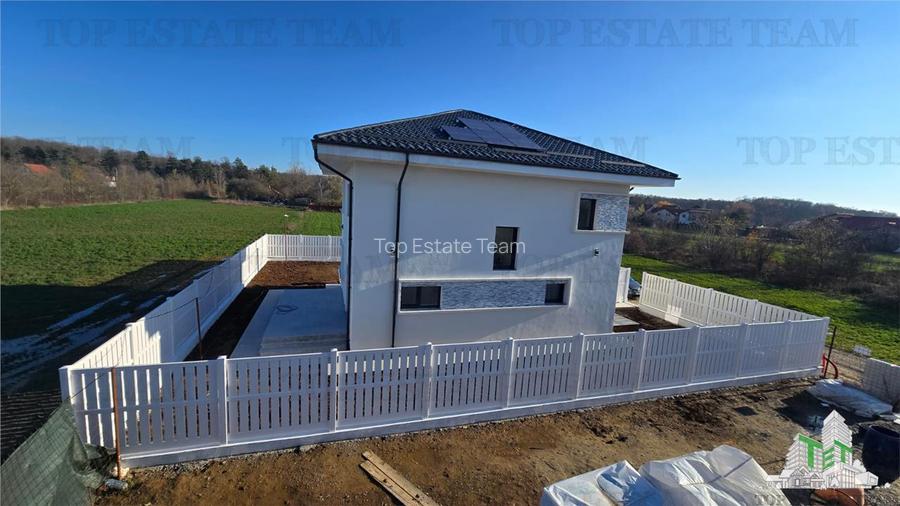 Vila de lux, independenta energetic, 255mp, 650mp teren, langa Padurea Snagov, j - 3