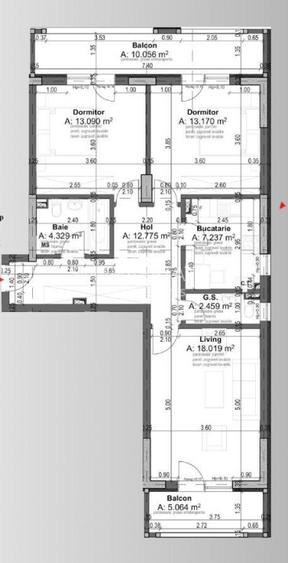 Pallady - Apartament cu 3 Camere 86 mp - Comision 0% - 2
