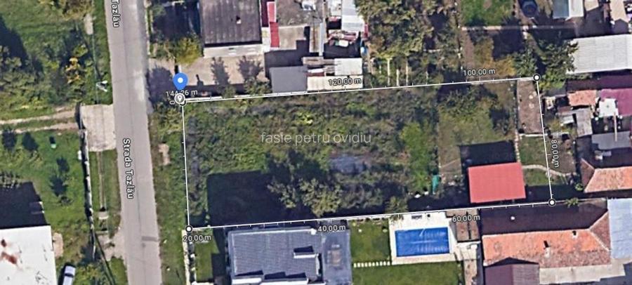 teren intravilan 1000 mp de vanzare  - 3