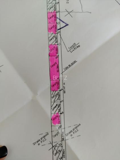 Teren intravilan 1000mp, front 52,38, zona Damila - 2