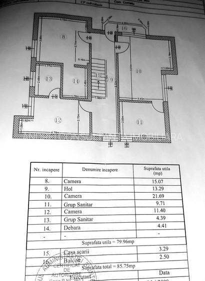 Vanzare vila noua, mobilata P+1+Pod Cornetu si 500 mp teren cu toate utilitatile - 25
