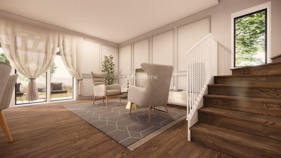 15.000€ REDUCERE - Vilă nouă - 180mp utili, 5 camere, aproape de Olga Gudynn - 18