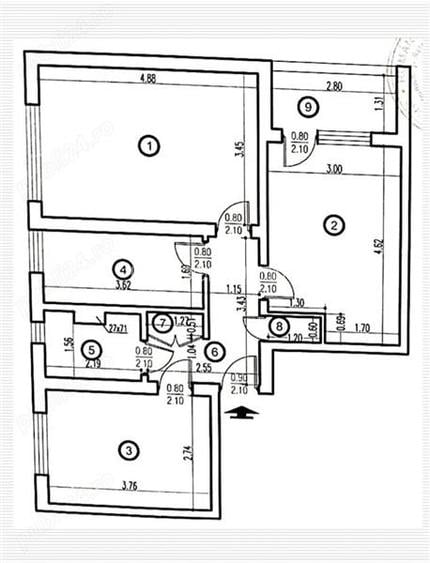Apartament 3 Camere Decomandat Berceni-Aliorului - 10