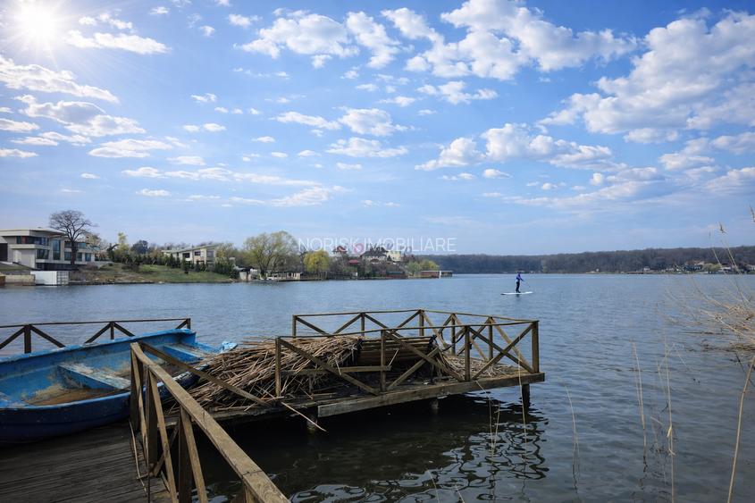 Refugiu exclusivist pe malul lacului Snagov – proprietate rară - 16