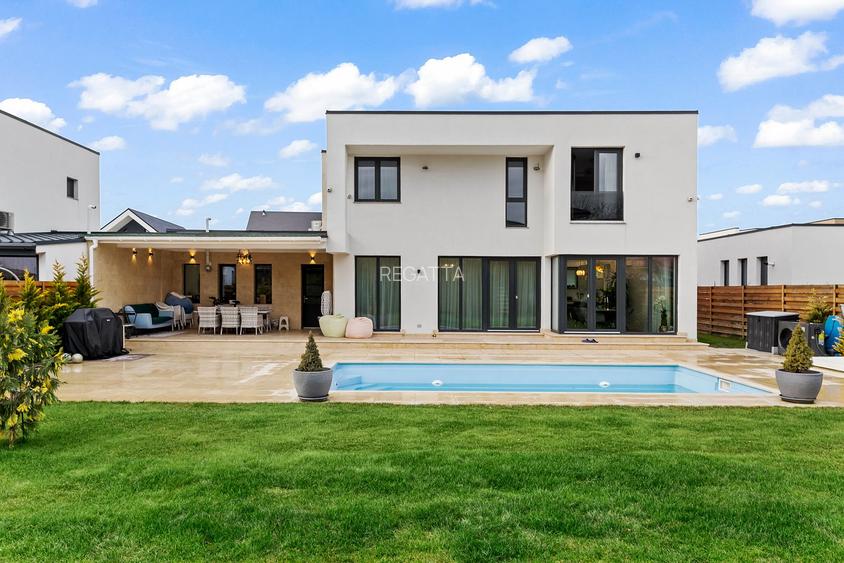 VILA UNICA CU PISCINA SI GARAJ INCALZITE IN PARADISUL VERDE - 5