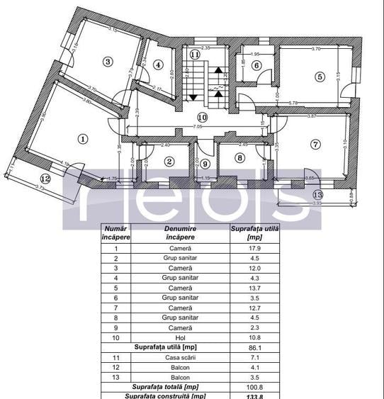 VANZARE- VILA  S+P+1+2+M | ZONA MALL -  VITAN - 24