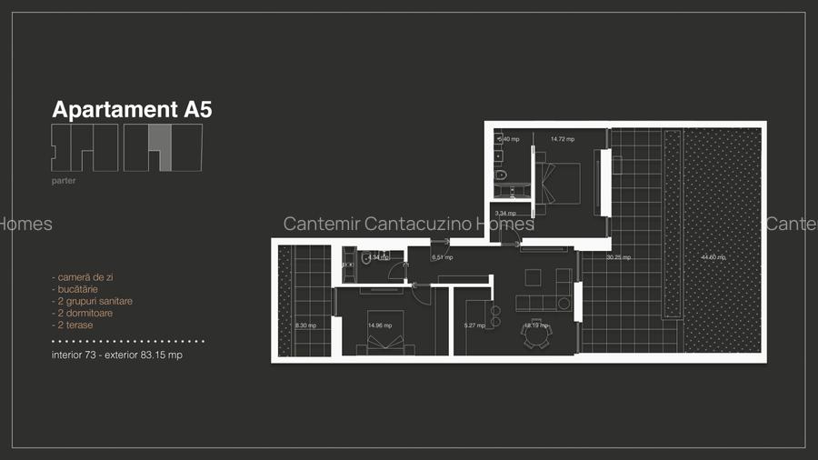 20 apartamente noi cu 3 camere in proiectul CC Homes: www.cchomes.ro - 5