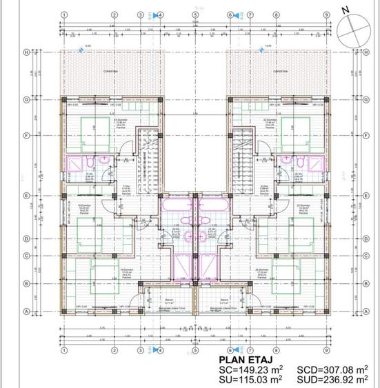 Duplex 4 camere separat prin  CT Mosnita Noua COMISION 0% - 8