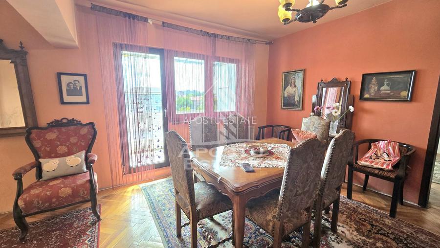 Apartament cu 3 camere, centrala proprie, zona Dacia - 8