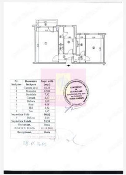 Vanzre apartament 2 camere decomandat Calea Văcărești