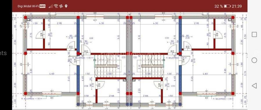 Casa cuplată 3 camere in Dezmir, teren 250 mp, utili 114 mp - 2