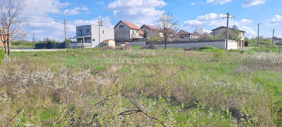 Mogosoaia, teren 792 mp, vedere la lac, utilitati, statie STB la 750m - 2