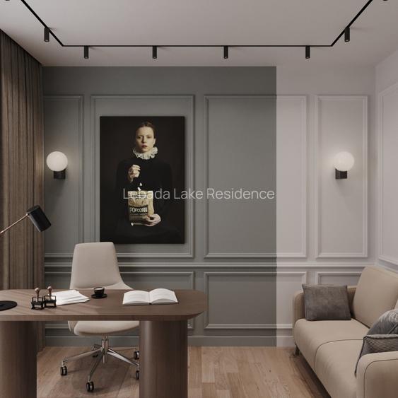 Penthouse pe malul lacului cu terasa de 117 mp -Lebada Lake Residence - 17