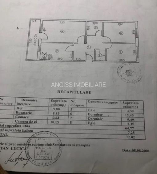 Apartament 3 camere PIATA NOUA - 10