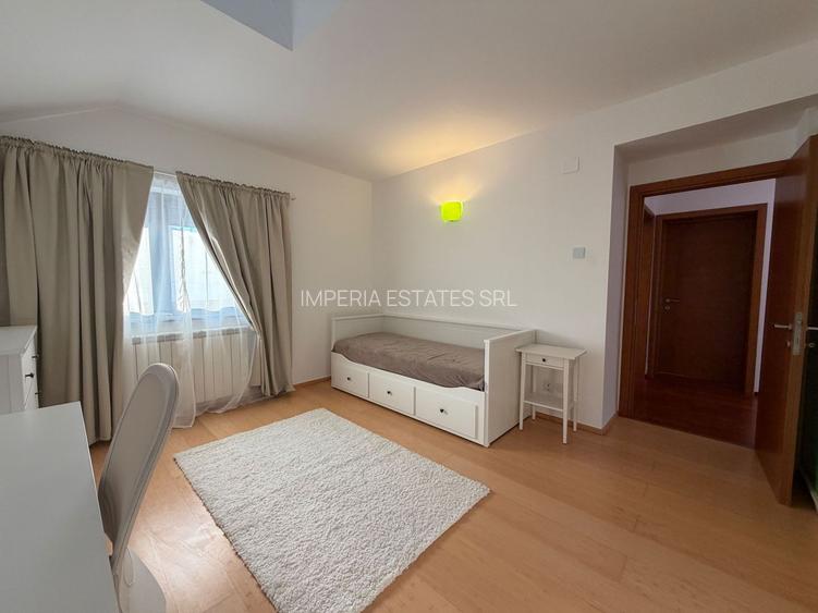 VILA INDIVIDUALA , teren 500 mp, mobilata complet, cartier rezidential - 16