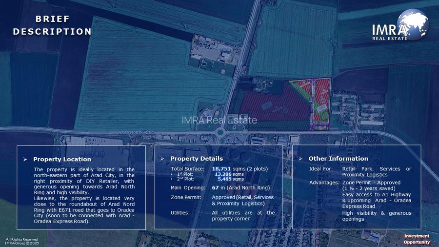 1.87 HA - Teren de Vanzare - Arad N-E (P.U.Z. Retail Aprobat) - 5