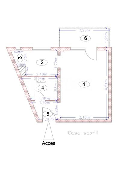 Garsoniera la cheie de vanzare langa Somes in cartierul Grigorescu - 1