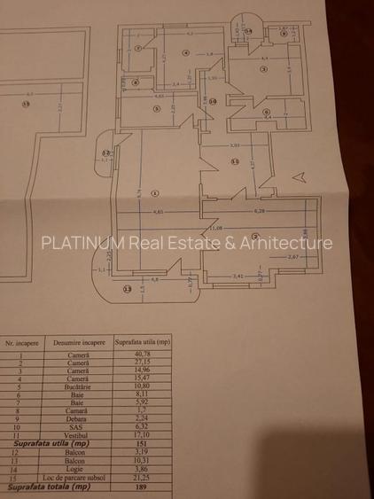 Apartament 4 camere de inchiriat – Zona Primaverii  - 10