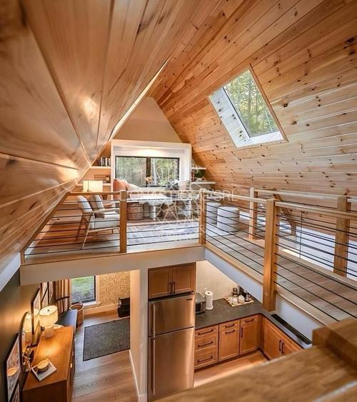 Cabana A Frame 4 camere 76 mp-teren 2,5 ari-panorama spre lac Colibita - 6