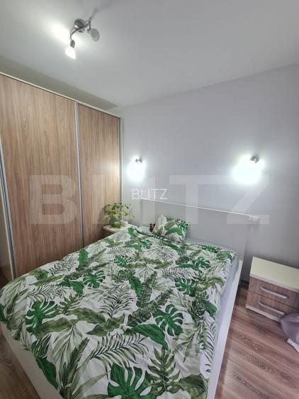 Apartament mobilat si utilat, 2 camere, 54 mp utili, parcare, zona Roata Faget - 9