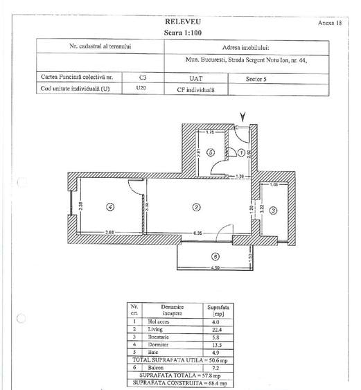 VANZARE APARTAMENT 2 CAMERE/MOBILAT/UTILAT/ONE COTROCENI PARK/PARCARE INCLUSA - 1