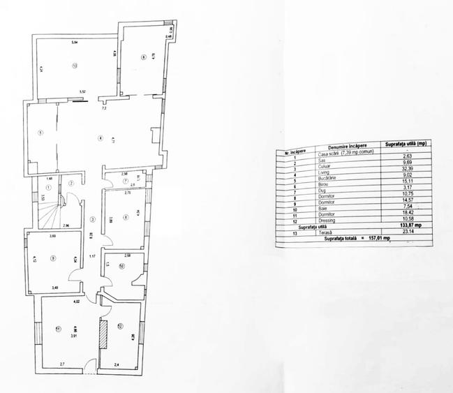 APARTAMENT CU 5 CAMERE IN VILA RENOVATA - PE INTREGUL ETAJ - AVIATORILOR - 1
