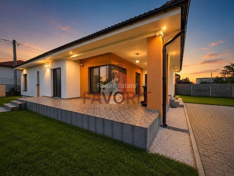 Casă P+M în Săcălaz | 6 camere | 3 băi | 213 mp construiți | - 2