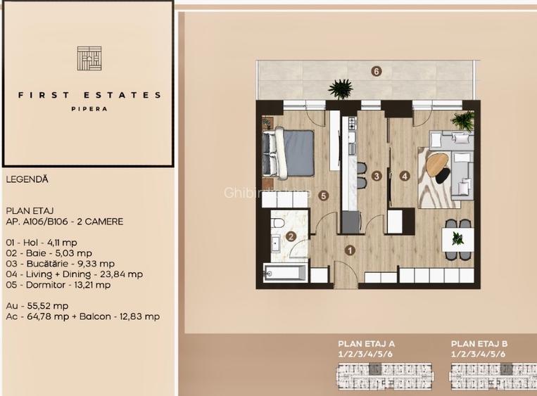 •PROPRIETAR• 2 camere LUX First Estates Pipera - 3