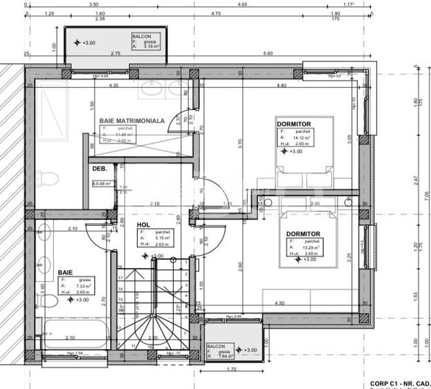 De vanzare casa tip duplex in Borhanci in zona Hub Educational - 3