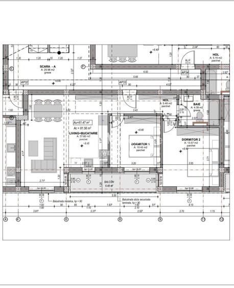 Apartament cu 3 camere LA CHEIE - 11