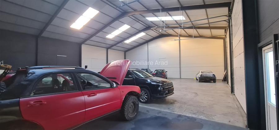 Hala noua langa A1 pe artera principala 360mp acces TIR  in interior - 8