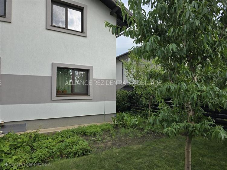 Vila mobilata si utilata- 4 camere - 2 bai - 350mp teren - 3