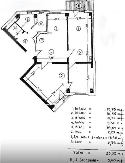 Spatiu Birouri-100 mp-renovat,mobilat-Ultracentral - 19